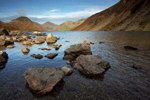 Images Dated 12th October 2009: An autumn evening at Wastwater in the Lake District National Park, Cumbria