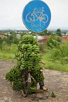 Obscured Face Collection: Banana seller, Village of Masango, Cibitoke Province, Burundi, Africa