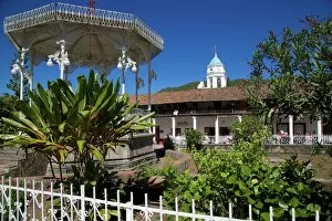 Bandstand Gallery: Bandstand and Church Belltower, San Sebastian del Oeste (San Sebastian), Jalisco, Mexico