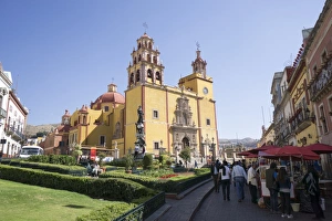 Basilica Colegiata de Nuestra Senora de Guanajuato, Guanajuato, UNESCO World Heritage Site Basilica Colegiata de Nuestra Senora de Guanajuato, Guanajuato, UNESCO World Heritage Site