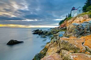 Images Dated 8th October 2010: Bass Harbor Head Lighthouse, Bass Harbor, Mount Desert Island, Acadia National Park, Maine