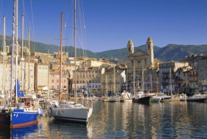 Corsica Gallery: Bastia Harbour, Corsica, France, Europe
