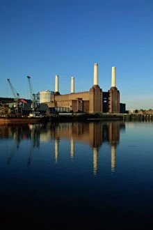 Derelict Gallery: Battersea Power Station, London, England, United Kingdom, Europe
