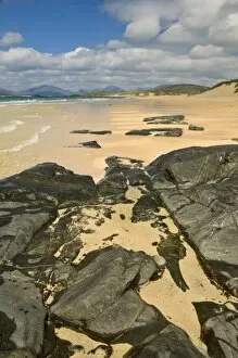 Images Dated 23rd June 2008: Beach on the Isle of Harris, Outer Hebrides, Scotland, United Kingdom, Europe