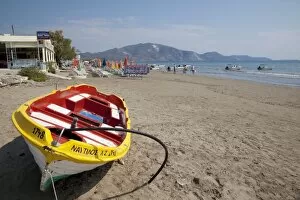Images Dated 2nd October 2011: Beach, Laganas, Zakynthos, Ionian Islands, Greek Islands, Greece, Europe