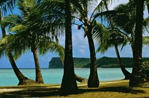Images Dated 25th July 2008: Beach view, Guam, Pacific