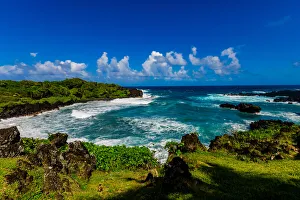 Beautiful view of the oceanside on Maui, Hawaii, United States of America, North America Beautiful view of the oceanside on Maui, Hawaii, United States of America, North America
