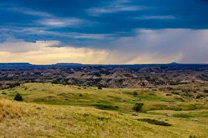 Beautiful view of the Theodore Roosevelt National Park South Unit, North Dakota Beautiful view of the Theodore Roosevelt National Park South Unit, North Dakota