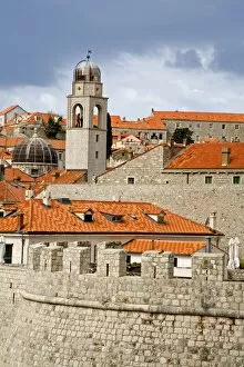 Dalmatia Gallery: Bell Tower, Dubrovnik, Dalmatia, Croatia, Europe