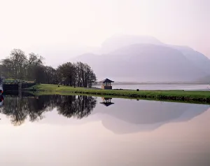 Ben Nevis reflected in the Caledonian Canal