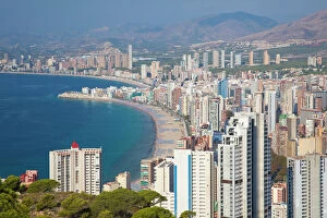 Related Images Collection: Benidorm, Alicante Province, Spain, Mediterranean, Europe