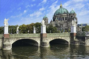 Berlin Cathedral and Schloss bridge, UNESCO World Heritage Site, Museum Island Berlin Cathedral and Schloss bridge, UNESCO World Heritage Site, Museum Island