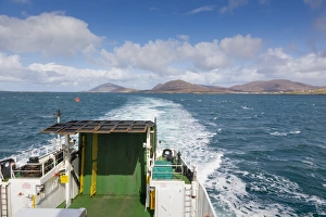 Berneray to Harris and Lewis ferry, Outer Hebrides, Scotland, United Kingdom, Europe Berneray to Harris and Lewis ferry, Outer Hebrides, Scotland, United Kingdom, Europe