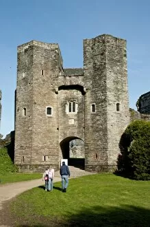 Images Dated 6th April 2009: Berry Pomeroy castle, Devon, England, United Kingdom, Europe