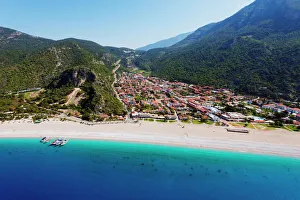 Eurasia Gallery: Blue Lagoon and Belcekiz beach, Oludeniz near Fethiye, Aegean Turquoise coast, Mediterranean region