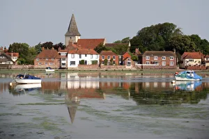 Prints of Bosham harbour, near Chichester, West Sussex, England, United Kingdom, Europe Chichester Prints: Bosham Harbour Print