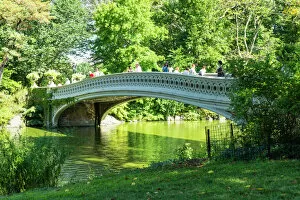 On Holiday Gallery: Bow Bridge over The Lake, Central Park, Manhattan, New York City, New York
