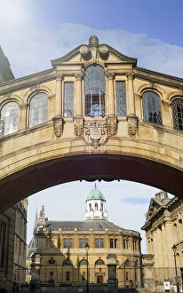 The Bridge of Sighs (Hertford Bridge) and the Sheldonian Theatre, Oxford University The Bridge of Sighs (Hertford Bridge) and the Sheldonian Theatre, Oxford University
