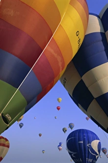 Prints of Bristol balloon festival, Bristol, Avon, England, UK, Europe Avon Prints: Bristol Balloon Festival Print