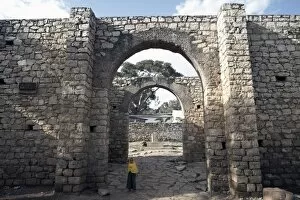Harar Collection: The Buda gate, one of six gates leading into the ancient walled city of Harar