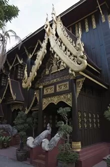 Buddhist temple, Chiang Rai, Thailand, Southeast Asia, Asia
