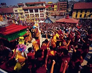 Images Dated 6th August 2008: Buddist celebration of Losar