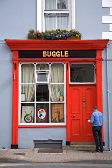 Prints of Buggles Pub, Kilrush Town, County Clare, Munster, Republic of Ireland, Europe Republic Of Ireland Prints: WorldInPrint: Kilrush Town's Buggles Pub Print