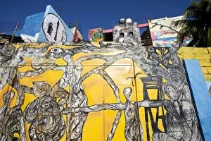 Murals Gallery: Buildings painted in colourful Afro-Cuban art, masterminded by artist Salvador Gonzalez Escalona