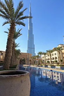 Images Dated 14th March 2011: Burj Khalifa, the tallest man made structure in the world at 828 metres