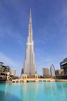 Images Dated 12th March 2011: Burj Khalifa, the tallest man made structure in the world at 828 metres