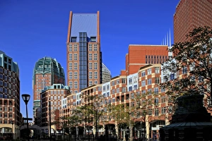 Business District in The Hague, South Holland, Netherlands, Europe Business District in The Hague, South Holland, Netherlands, Europe