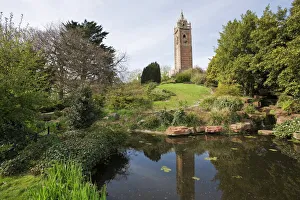 WorldInPrint Print of Cabot Tower, Bristol England UK