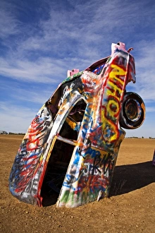 Vibrant Color Photography Prints: Cadillac Ranch