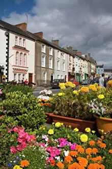 Vibrant Gallery: Cahir Town, County Tipperary, Munster, Republic of Ireland, Europe
