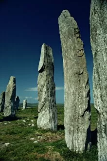 Archaeological Sites Gallery: Callanish Standing Stones, Lewis, Outer Hebrides, Scotland, United Kingdom, Europe