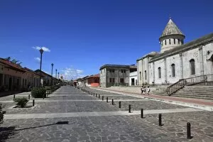Calle La Calzada, Granada, Nicaragua, Central America