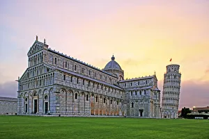 Campo dei Miracoli with Santa Maria Assunta Cathedral and Leaning Tower, UNESCO World Heritage Site Campo dei Miracoli with Santa Maria Assunta Cathedral and Leaning Tower, UNESCO World Heritage Site
