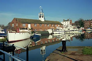 Canal basin, Stourport on Severn, Worcestershire, England, United Kingdom, Europe Canal basin, Stourport on Severn, Worcestershire, England, United Kingdom, Europe