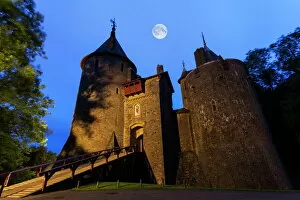 Castles Gallery: Castell Coch (Castle Coch) (The Red Castle), Tongwynlais, Cardiff, Wales, United Kingdom, Europe