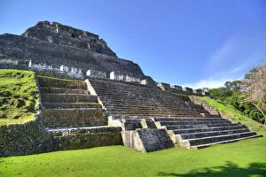 Mayan Gallery: Castillo, Xunantunich Mayan Ruins, near San Ignacio, Belize, Central America
