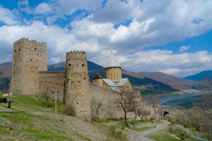 Castle in the countryside of Tbilisi, The Republic of Georgia, Central Asia, Asia Castle in the countryside of Tbilisi, The Republic of Georgia, Central Asia, Asia