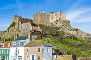 Castle of Mont Orgueil, Jersey, Channel Islands, United Kingdom, Europe Castle of Mont Orgueil, Jersey, Channel Islands, United Kingdom, Europe