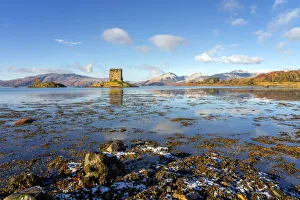 Castle Stalker, Appin, Scottish Highlands, Scotland, United Kingdom, Europe Castle Stalker, Appin, Scottish Highlands, Scotland, United Kingdom, Europe