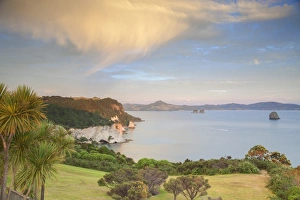 Cathedral Cove Marine Reserve (Te Whanganui-A-Hei) at sunrise, Coromandel Peninsula Cathedral Cove Marine Reserve (Te Whanganui-A-Hei) at sunrise, Coromandel Peninsula