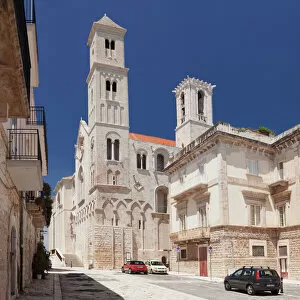 From Below Gallery: Cathedral, Giovinazzo, Bari district, Puglia, Italy, Europe