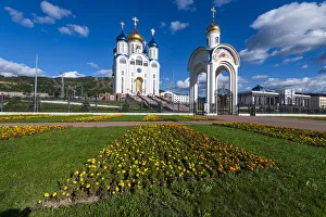 Cathedral of the Nativity, Ploshchad Pobedy, Yuzhno-Sakhalinsk, Sakhalin, Russia Cathedral of the Nativity, Ploshchad Pobedy, Yuzhno-Sakhalinsk, Sakhalin, Russia