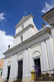 Cathedral of San Juan, Puerto Rico Island, West Indies, Caribbean Cathedral of San Juan, Puerto Rico Island, West Indies, Caribbean