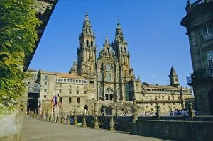 Images Dated 4th September 2008: Cathedral, Santiago de Compostela
