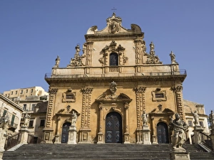 Cathedral of St Peter, UNESCO World Heritage Site, Modica, Sicily, Italy, Europe Cathedral of St Peter, UNESCO World Heritage Site, Modica, Sicily, Italy, Europe