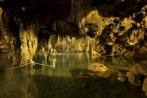 Cenote Dzitnup, underground sinkholes which has only one natural source of light Cenote Dzitnup, underground sinkholes which has only one natural source of light